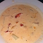 11.8.2017<br />Lobster Chowder im Catch 22 in Moncton/New Brunswick<br />Lobster Simmered in cream and fresh herbs - sehr lecker. Nicht so cremig wie sonst üblich, aber der Geschmack, hmmmmmm. Und ca. ein halber Lobster war auch drin. 