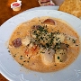 17.8.2017<br />Hauptspeise: Seafood Chowder im Shoreline Restaurant in Digby/NS