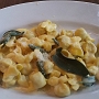 13.12.2017<br />Fiocchetti Panna E Salvia in der L'Osteria im Ruhrpark   9,50 €<br />Teigtäschchen mit Gorgonzola-Füllung in feiner Salbei-Sahnesauce<br /><br />