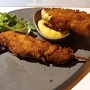 6.1.2018<br />KUSHI KATSU STICKS im GinYuu im Ruhrpark<br />Hühnchen-Spieße mit Chili-Mayonnaise<br />sehr lecker