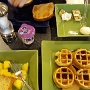 16.9.2018 - Frühstück im Fairfield Inn & Suites in Joliet/IL
