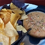 6.8.2019<br />Shrimp Fondue im Ruby Tuesday im Somerset/PA<br />A blend of spicy shrimp and cheese. Served with unlimited tortilla chips.<br />8,99 $