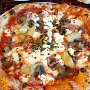 06.01.2020<br />Capricciosa Pizza bei La Leggenda in Miami South Beach/FL<br />Cremini mushrooms, prosciutto cotto, baby artichokes, fior di latte mozzarella, San Marzano tomato sauce, basil and Parmigiano Reggiano 24 months.<br />15 $ - lecker, aber kein Muss