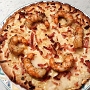 Bevor es hier gar nicht mehr zu sehen gibt jetzt ein paar Bilder vom Essen zuhause....<br />18.2.2021<br />Wagner Steinofen Flammkuchen Elsässer Art mit Shrimps