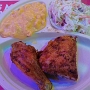 8.5.2022<br />2 PC Meal -Leg & Thigh mit Mac&Cheez und Cole Slaw bei el Pollo Loco in el Segundo<br />9,30 $