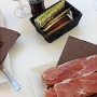 29.06.2022<br />Tostadas con Tomato y jamon (6€) bei Puerta del Mar in Alicante