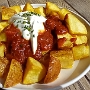 29.9.2022<br />Patatas  Bravas bei Il Silencio (ein Laden von 3-Sterne-Koch Mauro Colagreco) an der Cala Moli in Ibiza<br />10 €. Lecker, aber die Patatas bei El Casal de Pepa in Madrid waren leckererer.