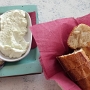 30.9.2022<br />Brot mit Ajoli im Restaurante el Puerto in Portinatx/Ibiza