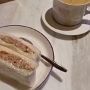 29.3.2023<br />Thunfisch Sandwich in der Royal Thai Lounge an Phuket Airport