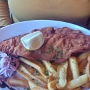 15.10.2024 - 18:06 - Escalope Vienna bei El Patio an der Platja de Palma auf Mallorca - 17,95 €