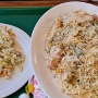 12.11.2024 - Chicken Alfredo Pasta and Coleslaw im BBQ Barn Rockley - 29,95 BD$<br />Nächstes Mal eine Portion für 2 Personen bestellen