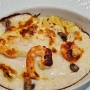 22.03.2024 - Garnelen-Chicken-Makkaroni-Gratin im Narita Airport Tokyo