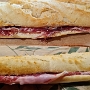 02.07.2024 - 2x Baguette con Jamon im Flughafen Mallorca. Je 8,50 €
