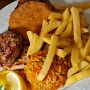 05.02.2025 - Potpourri "Balkan" im Scheunentor in Witten - Verschiedene Fleischsorten, dazu Pommes Frites und Djuveč Reis - 20,50 €