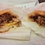 12.03.2025 - Philly Cheesesteak bei Sal's Fat - thinly sliced ribeye steak, melted american, onions, on a warm hero - 16,99 $ - sehr lecker