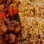 25.03.2025 - Orange Chicken & Kung Pau Chicken im Panda Expresss im Casino Royal - Las Vegas/NV - 12 $