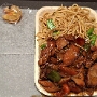 04.02.2026 - Bourbon Chicken with Noodles beim Asia Palace im Seminole Hard Rock Hotel Hollywood/FL - 13,74 $ plus large Coke+tax = 19,75 $ = 16,77 €