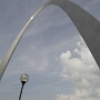 Gateway Arch am 28.07.2007 um 5 Uhr nachmittags