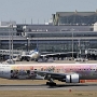 Japan Airlines - Boeing 767-346ER - JA614J "Colorful Dreams Express (Tokyo Disney Resort 40th Anniversary “Dream-Go-Round”)"  sticker<br />HND - Observatory Terminal 1 - 21.03.2024 - 10:13<br />Das war's aus Haneda. Ein toller Airport, hat viel Spaß gemacht