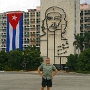 Plaza de la Revolution<br />Das Innenministerium mit dem Bild von Che Guevara.