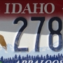 Licence Plate Idaho
