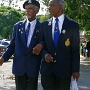 30.11.2006 - 40th Independence Anniversary Barbados<br />Auch die Zuschauer hatten ihre Orden angelegt......
