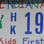 Licence Plate Indiana