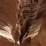 Nach kurzer Zeit kommt ein weisser Slot Canyon, auch für breitere Menschen gut zu begehen