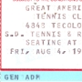 Great American Bank Tennis Classic in San Diego am 4.8.1989<br />Wir haben uns das Halbfinale Zina Garrison gegen Natalie Tauziat angesehen. Steffi Graf und Gabriela Sabatini waren auch da, aber es passte zeitmäßig leider nicht, ein Spiel einer dieser beiden anzusehen. 