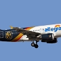Allegiant Air - Airbus A319-112 - N302NV "Vegas Golden Knights" special colours<br />LAS - E Sunset Road - 5.5.2022 - 11:08 AM<br />