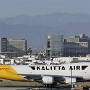 DHL - Boeing 747-446(BCF) - N743CK<br />LAX - Clutter's Park  - 11.5.2022 - 5::59 PM