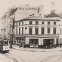 Blick vom Hotel zur Burg in die alte Bannofstr.