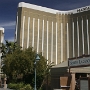 Der westliche Turm, seit 2013 Delano Las Vegas genannt, wurde 2004 unter dem Namen THEhotel at Mandalay Bay eröffnet, ist 43 Etagen hoch und umfasst 1117 Suiten. Er wird separat bewirtschaftet. In der obersten Etage ist das Restaurant „Mix“ untergebracht. Aus PR-Gründen und weil die Zahl „4“ bei asiatischen Spielern als Unglückszahl gilt, haben die Etagen ab der 40. Etage die Nummern 61, 62 und 63. Hier liegen die VIP-Suiten.<br />THEhotel heisst mittlerweile Delano