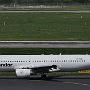 Condor operated by Heston Airlines - Airbus A320-214 - LY-NRU "Condor Sea" tail design - 18.06.2023 - Düsseldorf - Alicante - DE1040 - 2F/Business Class - 2:32 Std.
