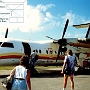 LIAT - DeHavilland Canada DHC-8-102 Dash 8<br />12.11.1991 - St. Lucia/Vigie - Barbados - LI335 -  31 Min.<br />27.11.1994 - Barbados - St. Lucia/Vigie - LI350 - V2-LCK - 32 Min.<br />30.11.1994 - St. Lucia/Vigie - Antigua - LI308 - V2-LCW - 50 Min. - im Bild<br />06.12.1994 - Antigua - Barbados - LI351 - V2-LCN - 1:16 Std.