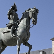 26.9.2022 - 16:34
Estatua de Felipe III -  die 1616 vom damaligen Großherzog von Florenz dem König von Spanien geschenkt wurde.