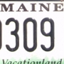 Licence Plate Maine