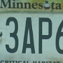 Licence Plate Minnesota