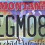 Licence Plate Montana