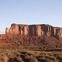 15.03.2006 - 6:09 AM - Sentinel Mesa, von der Strasse, die zum Monument Valley führt, aus gesehen