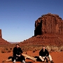 Wir verbrachten den Rest des Tages im Monument Valley - eine Runde um den Block geht immer...