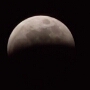 13.03.2025 - 10:36 PM - zum Tagesabschluß noch eine teilweise Mondfinsternis - es war zu kalt um bis zur totalen Finsternis zu warten.