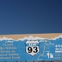 US93 - endlos langer einsamer Highway längs durch Nevada