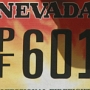 Licence Plate Nevada