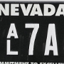 Licence Plate Nevada