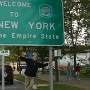 Welcome to New York - The Empire State<br />In Niagara Falls am 28.9.2007