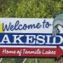 Lakeside - nettes Schild<br /><br />Durchgefahren am 20.9.2016