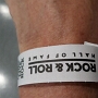 Eine Eintrittskarte gab es nicht, nur einen Kassenzettel. <br />Schade.<br />Immerhin wurde mir ein Wristband umgetan, wenigstens etwas für meine Sammlung sinnloser Sachen.
