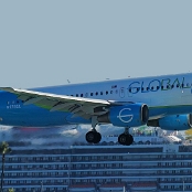 Global X - Airbus A320-214 - N276GX
SAN - Car Rental Center - 10.10.2023 - 3:35 PM