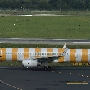 Condor - Boeing 757-330(WL) - D-ABOJ "Condor Sunshine" livery<br />DUS - Parkhaus P7 - 18.8.2023 - 11:42